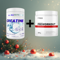 Rinkinys FitMax Preworkout+ALLNUTRITION Creatine 500g (Beskonis)