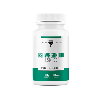 TREC Ashwagandha KSM-66 – 60 kapsulių